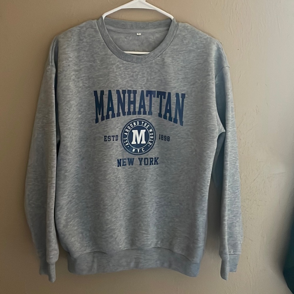 Large Gray Shien Crewneck